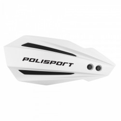 Προστατευτικές χούφτες μηχανής POLISPORT Bullit Handguard Rieju MR 300 (2021-25) White Προστατευτικές χούφτες μηχανής POLISPORT Bullit Handguard Rieju MR 300 (2021-25) White