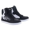 Μποτάκια μηχανής ALPINESTARS J-6 BLACK WATERPROOF Black/White