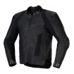 Δερμάτινο μπουφάν μηχανής ALPINESTARS MISSILE V3 BLACK thumb