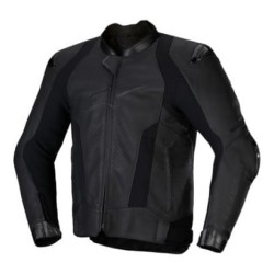 Δερμάτινο μπουφάν μηχανής ALPINESTARS MISSILE V3 BLACK