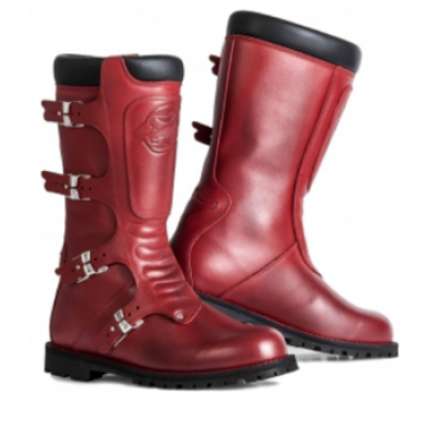 Μπότες μηχανής Stylmartin Continental WP Red