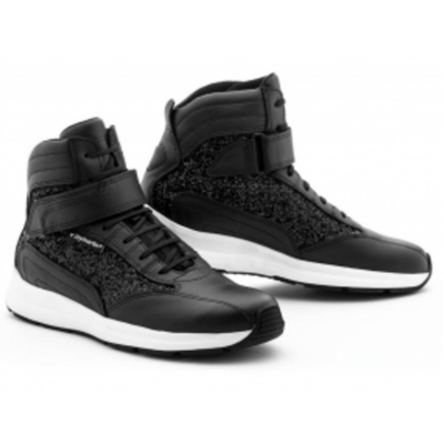 Γυναικεία μποτάκια μηχανής Stylmartin Audax Glam WP Black/White