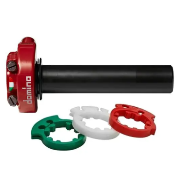 Κόκκαλο γκαζιού DOMINO THROTTLE CONTROL XM2 W/O GRIP RED