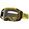 Μάσκα motocross OAKLEY Airbrake MX B1B YELLOW Clear