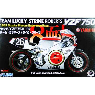 Παιχνίδι - μοτοσυκλέτα για συναρμολόγηση Team Lucky Strike Yamaha YZF750