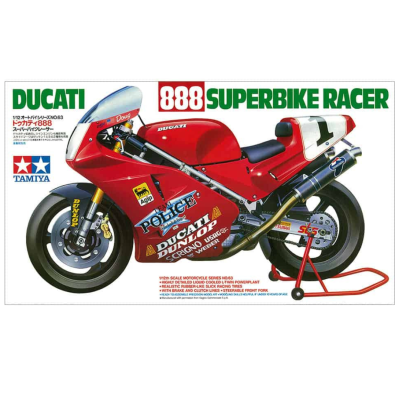 Παιχνίδι - μοτοσυκλέτα για συναρμολόγηση Ducati 888 Superbike Racer