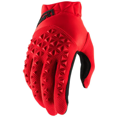 Γάντια motocross 100% AIRMATIC BLACK/RED