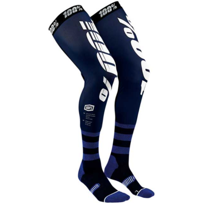 Κάλτσες ποδηλασίας/motocross 100% REV NAVY/WHITE