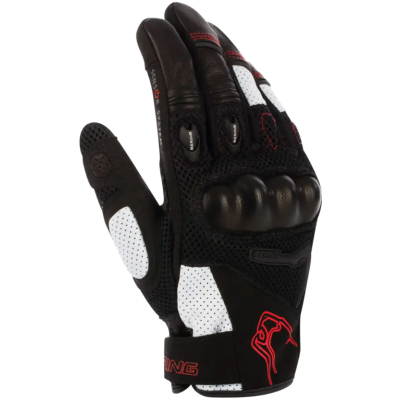 Γάντια μηχανής BERING PLANET BLACK/WHITE/RED