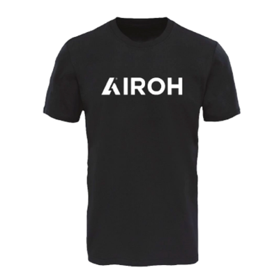 Κοντομάνικο μπλουζάκι AIROH BLACK