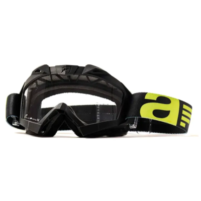 Μάσκα μηχανής motocross ARIETE ADRENALINE PRIMIS BLACK/YELLOW