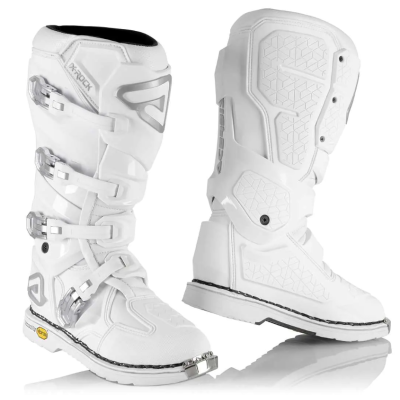 Μπότες μηχανής motocross ACERBIS X-ROCK MM WHITE Μπότες μηχανής motocross ACERBIS X-ROCK MM WHITE