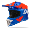 Κράνος motocross UFO INTREPID BLUE/ORANGE MATT