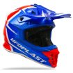 Κράνος μηχαν΄ής motocross UFO INTREPID BLUE/RED/WHITE thumb