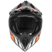 Κράνος motocross ACERBIS STEEL CARBON BLACK/ORANGE 2206 thumb