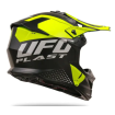 Κράνος motocross UFO INTREPID BLACK/NEON YELLOW MATT thumb