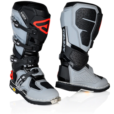 Μπότες μηχανής motocross ACERBIS X-ROCK MM BLACK/GREY Μπότες μηχανής motocross ACERBIS X-ROCK MM BLACK/GREY