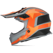 Παιδικό κράνος motocross ACERBIS IMPACT STEEL BLACK/ORANGE thumb