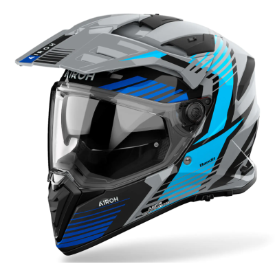 Κράνος μηχανής AIROH BANDIT SPICY BLUE GLOSS