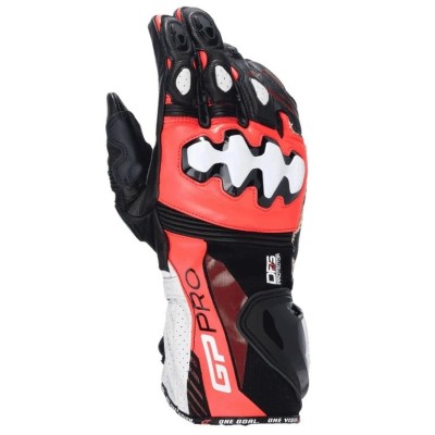 Δερμάτινα γάντια μηχανής ALPINESTARS GP PRO V4 BLACK/RED/WHITE