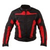 Μπουφάν μηχανής ADRENALINE HERCULES BLACK/RED