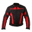 Μπουφάν μηχανής ADRENALINE HERCULES BLACK/RED thumb