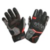 Γάντια μηχανής ADRENALINE HEXAGON BLACK/RED