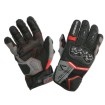 Γάντια μηχανής ADRENALINE HEXAGON BLACK/RED thumb
