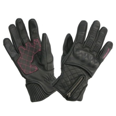 Γυναικεία γάντια μηχανής ADRENALINE ORCHID BLACK/PINK