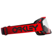 Μάσκα motocross OAKLEY Airbrake MX Moto Red B1B Clear  thumb