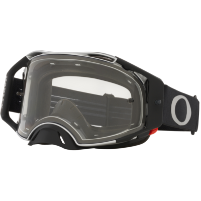Μάσκα motocross Oakley goggles Airbrake MX Tuff Blocks black-gunmetal Clear 