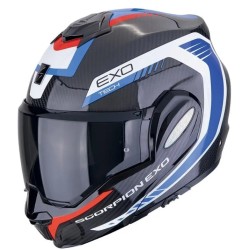 Κράνος μηχανής SCORPION Exo-Tech Evo Carbon BLACK/BLUE/RED