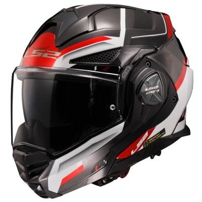 Κράνος μηχανής LS2 FF901 Advant X Spectrum Black White Red Gloss