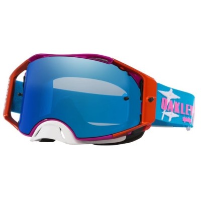 Μάσκα motocross OAKLEY Airbrake Troy Lee Designs Black Ice Iridium