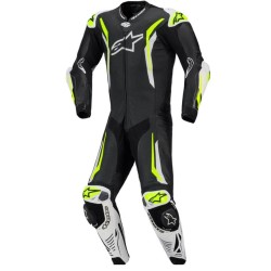 Δερμάτινη στολή αναβάτη ALPINESTARS GP TECH V5 FLUO BLACK/WHITE/FLUO YELLOW