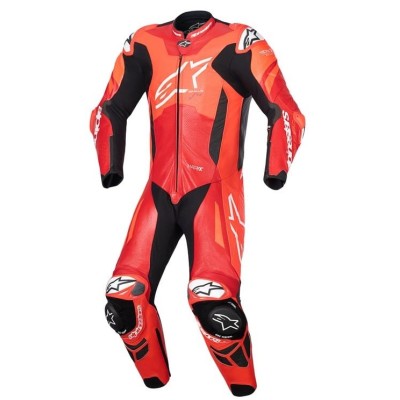 Δερμάτινη στολή αναβάτη ALPINESTARS GP PLUS V4 SPRINT RED FLUO