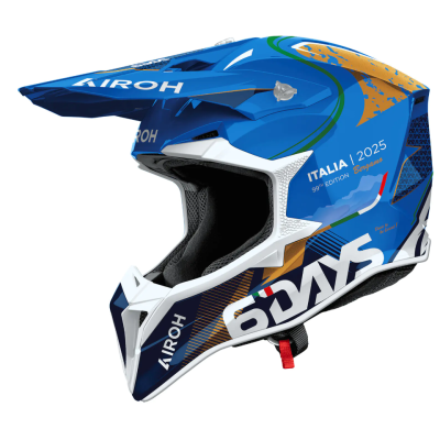 Κράνος motocross AIROH WRAAAP 6 DAYS ITALY 2025