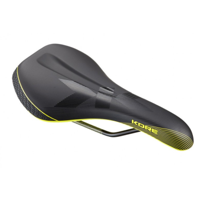 Σέλα ποδηλάτου KORE FUSE III SADDLE BLACK-YELLOW