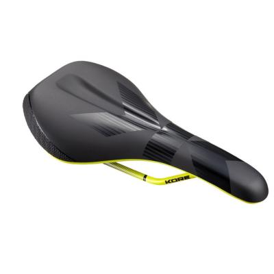 Σέλα ποδηλάτου KORE FUSE II SADDLE BLACK-YELLOW