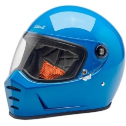 Κράνος μηχανής BILTWELL LANESPLITTER GLOSS TAHOE BLUE