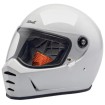 Κράνος μηχανής BILTWELL LANESPLITTER GLOSS WHITE thumb