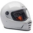 Κράνος μηχανής BILTWELL LANESPLITTER GLOSS WHITE thumb