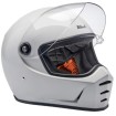 Κράνος μηχανής BILTWELL LANESPLITTER GLOSS WHITE thumb