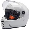 Κράνος μηχανής BILTWELL LANESPLITTER GLOSS WHITE thumb