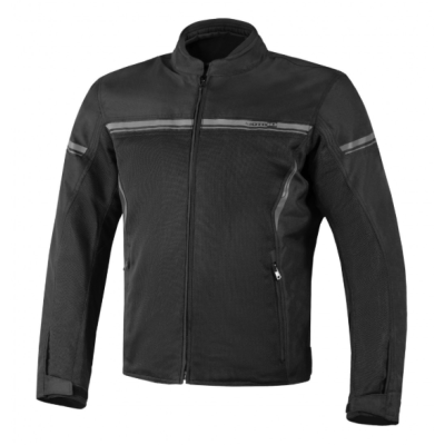 Μπουφάν μηχανής MOTO ID STELVIO BLACK Μπουφάν μηχανής MOTO ID STELVIO BLACK