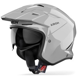 Κράνος μηχανής AIROH Kombakt Concrete Grey Gloss Κράνος μηχανής AIROH Kombakt Concrete Grey Gloss