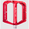 Πετάλια ποδηλάτου BURGTEC Penthouse Flat MK5 Pedals ­Race Red­ Steel