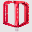 Πετάλια ποδηλάτου BURGTEC Penthouse Flat MK5 Pedals ­Race Red­ Steel thumb