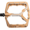 Πετάλια ποδηλάτου LEATT Pedals AllMtn 6.0 Flat Wide 114x107mm Frost Bronze