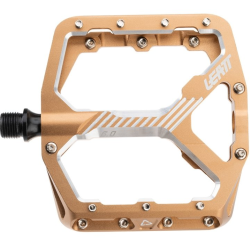 Πετάλια ποδηλάτου LEATT Pedals AllMtn 6.0 Flat Wide 114x107mm Frost Bronze